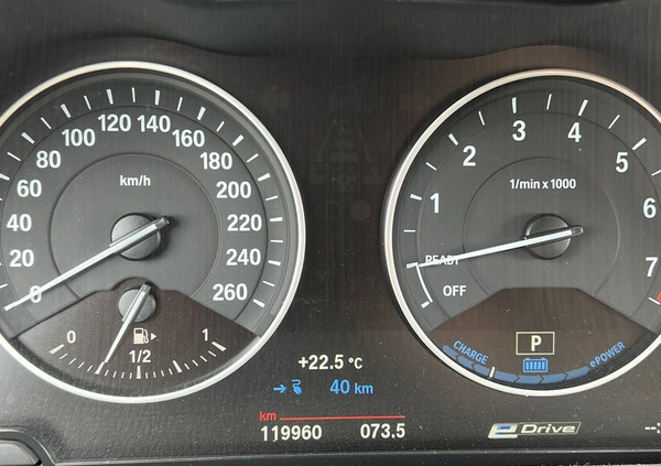 BMW Seria 2 cena 60900 przebieg: 119000, rok produkcji 2016 z Świątniki Górne małe 742